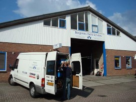 De werkplaats van Benjamins Yacht Service